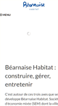 Mobile Screenshot of bearnaise-habitat.com