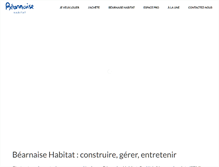 Tablet Screenshot of bearnaise-habitat.com